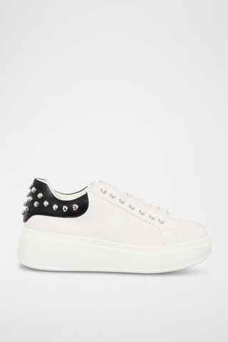 Sapatilhas com plataforma - Branco - Loretta By Loretta