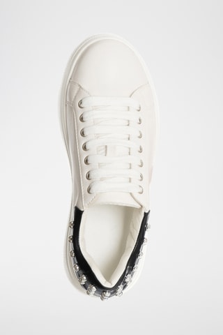 Sapatilhas com plataforma - Branco - Loretta By Loretta