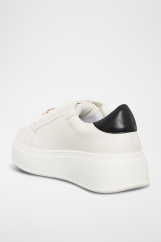 Sapatilhas com plataforma - Branco - Loretta By Loretta