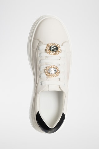 Sapatilhas com plataforma - Branco - Loretta By Loretta