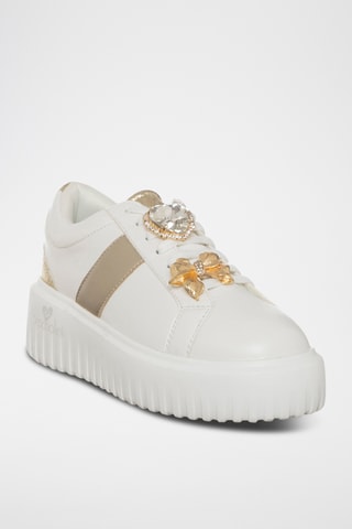 Platform Sneakers - Wit - Tua by Braccialini