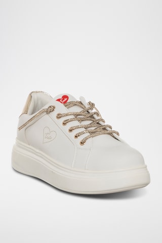 Sapatilhas com plataforma - Branco - Tua by Braccialini