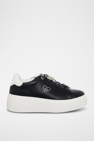 Platform Sneakers - Zwart - Tua by Braccialini