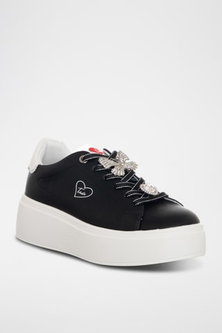 Platform Sneakers - Zwart - Tua by Braccialini