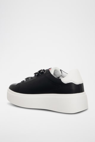 Platform Sneakers - Zwart - Tua by Braccialini