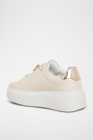 Platform Sneakers - Ivoorkleurig - Tua by Braccialini