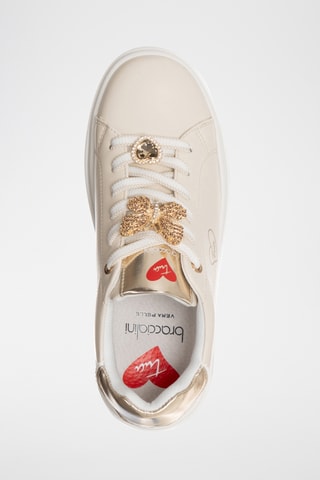 Platform Sneakers - Ivoorkleurig - Tua by Braccialini