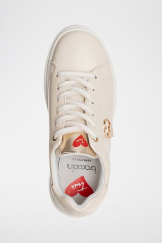 Platform Sneakers - Ivoorkleurig - Tua by Braccialini