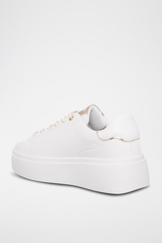 Sapatilhas com plataforma - Branco - Tua by Braccialini