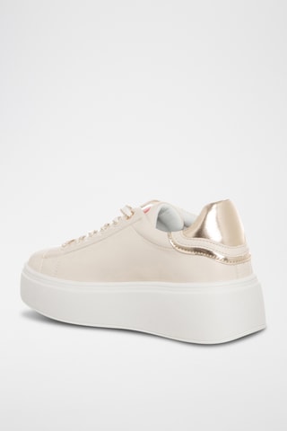 Platform Sneakers - Ivoorkleurig - Tua by Braccialini