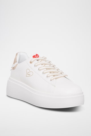 Platform Sneakers - Wit - Tua by Braccialini