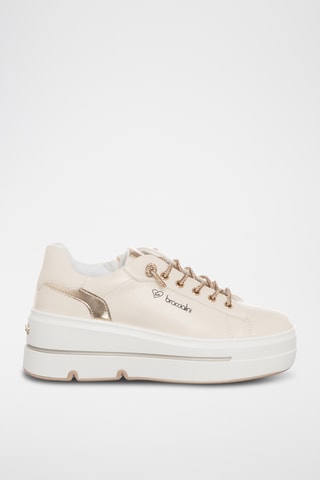 Platform Sneakers - Ivoorkleurig - Tua by Braccialini