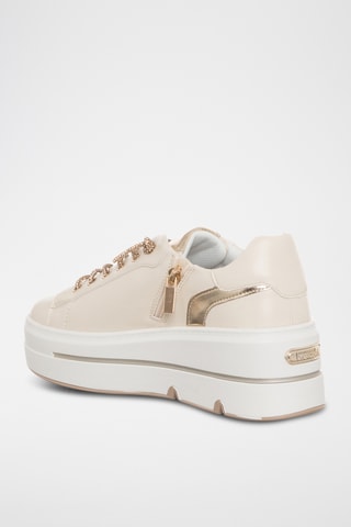 Platform Sneakers - Ivoorkleurig - Tua by Braccialini
