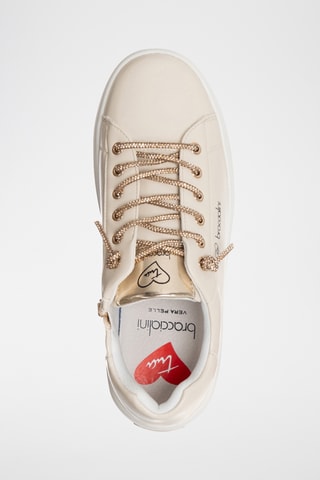 Platform Sneakers - Ivoorkleurig - Tua by Braccialini