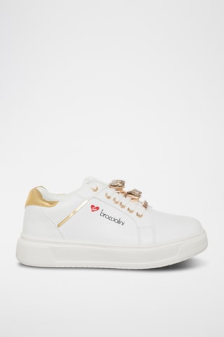 Platform Sneakers - Ecru - Tua by Braccialini