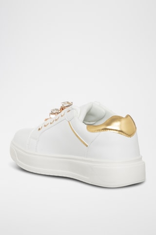 Platform Sneakers - Ecru - Tua by Braccialini