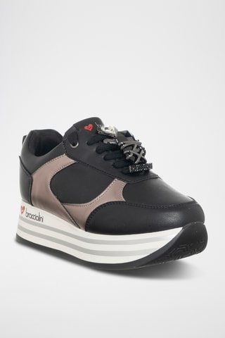 Platform Sneakers - Zwart - Tua by Braccialini