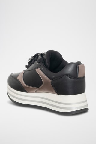 Platform Sneakers - Zwart - Tua by Braccialini