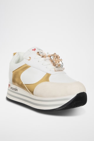 Platform Sneakers - Ecru - Tua by Braccialini