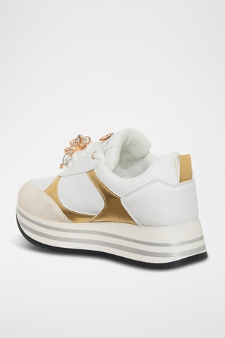 Platform Sneakers - Ecru - Tua by Braccialini