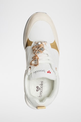 Platform Sneakers - Ecru - Tua by Braccialini