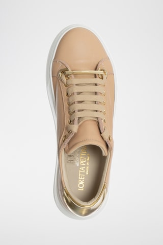 Leren Platform Sneakers - Ecru - Loretta Pettinari