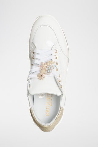 Leren Platform Sneakers - Wit - Loretta Pettinari