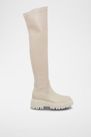 Leren Lieslaarzen - Beige - Loretta Pettinari