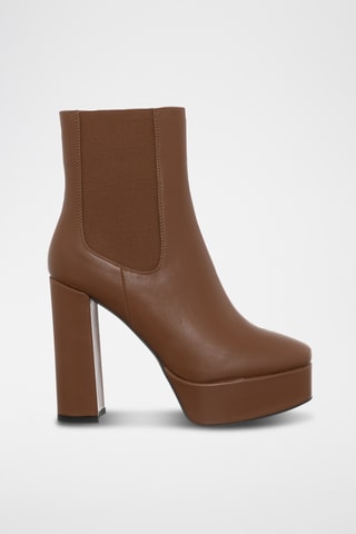 Botins Chelsea - Castanho - Loretta By Loretta