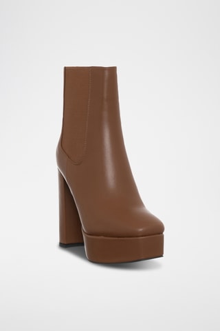 Botins Chelsea - Castanho - Loretta By Loretta