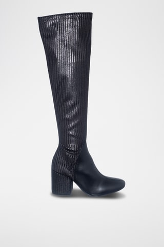 Botas acima do joelho em couro - Loretta Pettinari