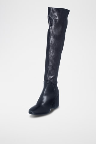 Botas acima do joelho em couro - Loretta Pettinari