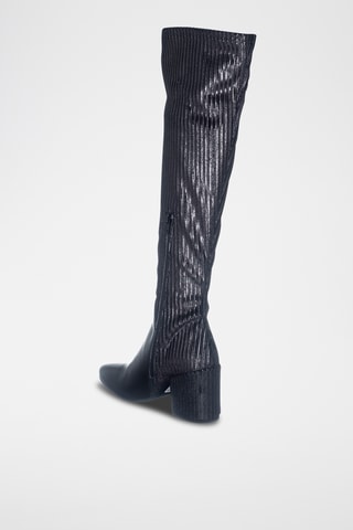 Botas acima do joelho em couro - Loretta Pettinari