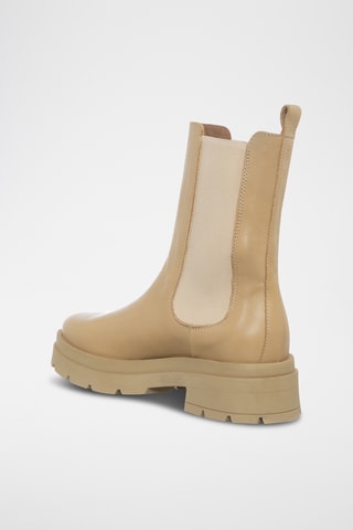 Leren Chelsea Boots - Beige - Loretta Pettinari