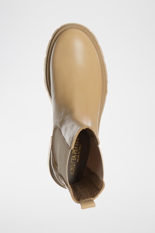 Leren Chelsea Boots - Beige - Loretta Pettinari