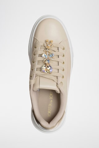 Platform Sneakers - Beige - Loretta by Loretta