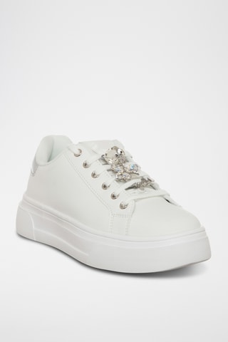 Platform Sneakers - Wit - Loretta by Loretta