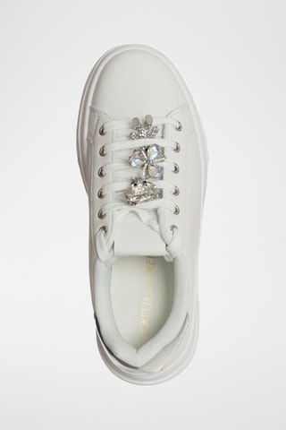 Platform Sneakers - Wit - Loretta by Loretta
