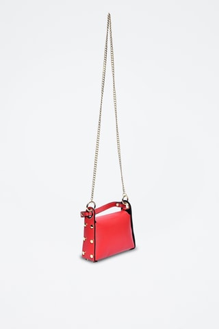 Leren Handtas - Anna Luchini - Rood