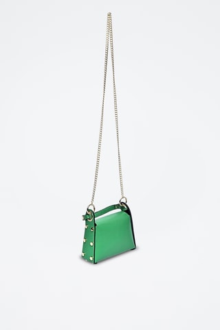 Leren Handtas - Anna Luchini - Groen