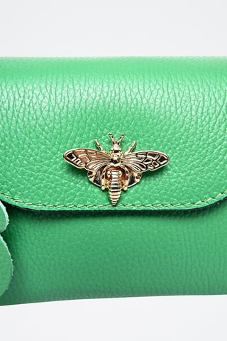 Leren Handtas - Anna Luchini - Groen