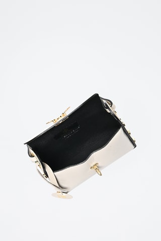 Leren Handtas - Anna Luchini - Beige