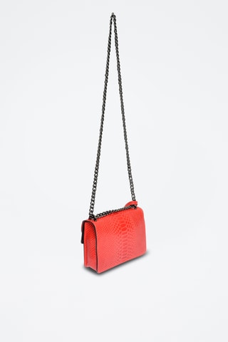 Leren Schoudertas - Rood Roberta M - Rood