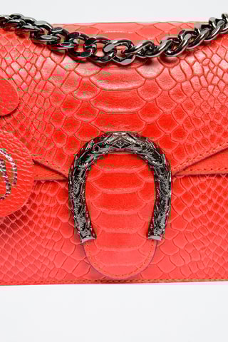 Leren Schoudertas - Rood Roberta M - Rood