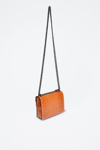 Leren Schoudertas - Rood Roberta M - Bruin