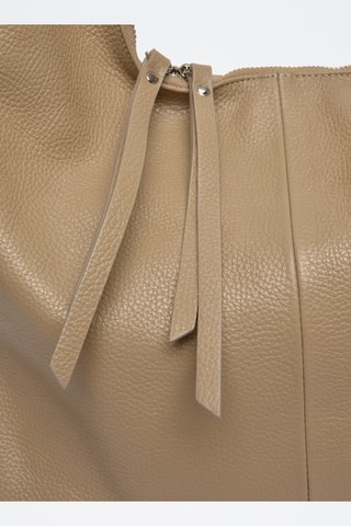 Leren Handtas - Isabella Rhea - Beige