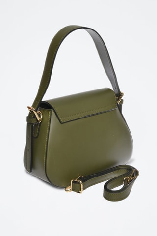 Leren Handtas - Groen