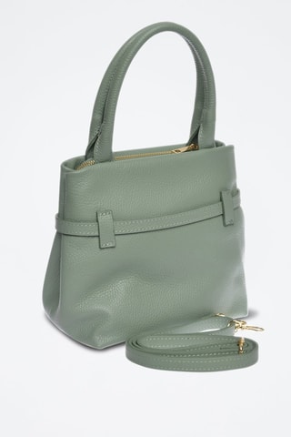 Leren Handtas - Groen