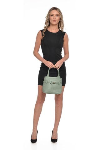 Leren Handtas - Groen