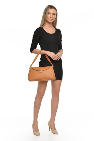 Leren Handtas - Bruin